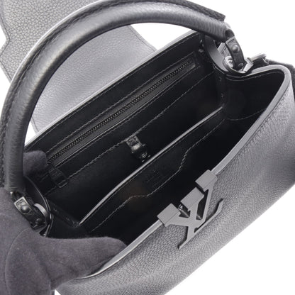 カプシーヌBB ハンドバッグ トリヨンレザー ブラック 2WAY ルイヴィトン バッグ LOUIS VUITTON