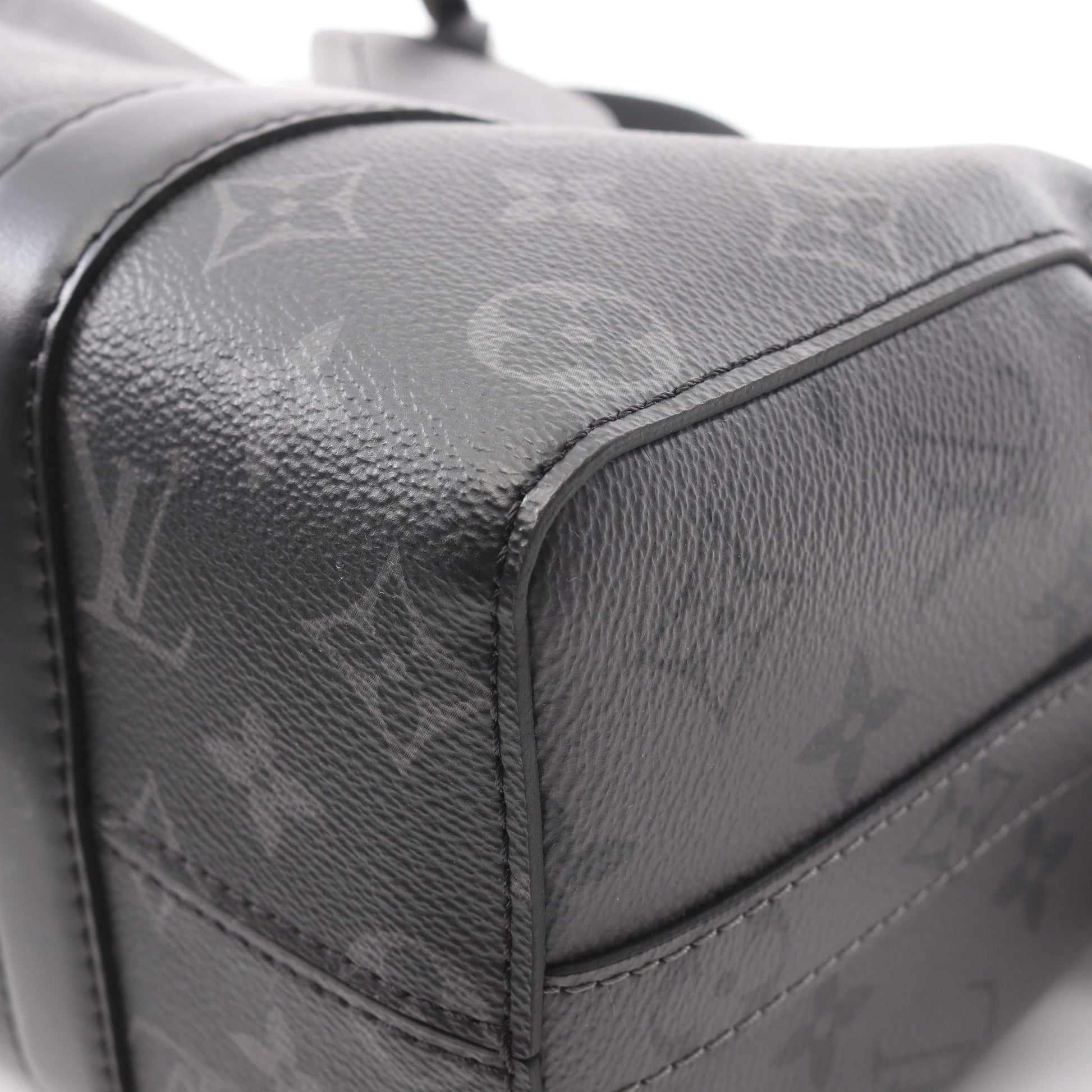シティ キーポル モノグラムエクリプス リバース ショルダーバッグ PVC レザー ブラック グレー 2WAY ルイヴィトン バッグ LOUIS VUITTON