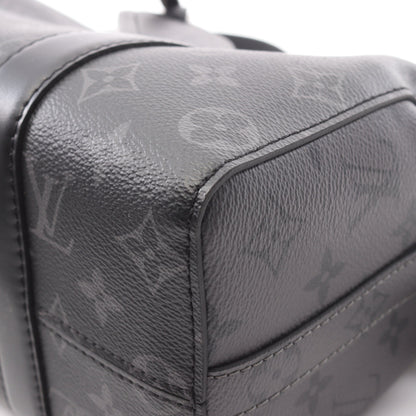シティ キーポル モノグラムエクリプス リバース ショルダーバッグ PVC レザー ブラック グレー 2WAY ルイヴィトン バッグ LOUIS VUITTON