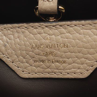 カプシーヌBB ガレ ハンドバッグ トリヨンレザー グレーベージュ 2WAY ルイヴィトン バッグ LOUIS VUITTON