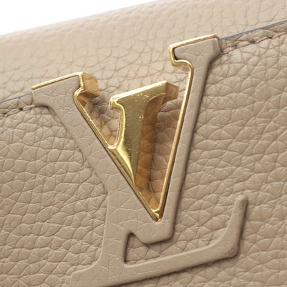 カプシーヌBB ガレ ハンドバッグ トリヨンレザー グレーベージュ 2WAY ルイヴィトン バッグ LOUIS VUITTON