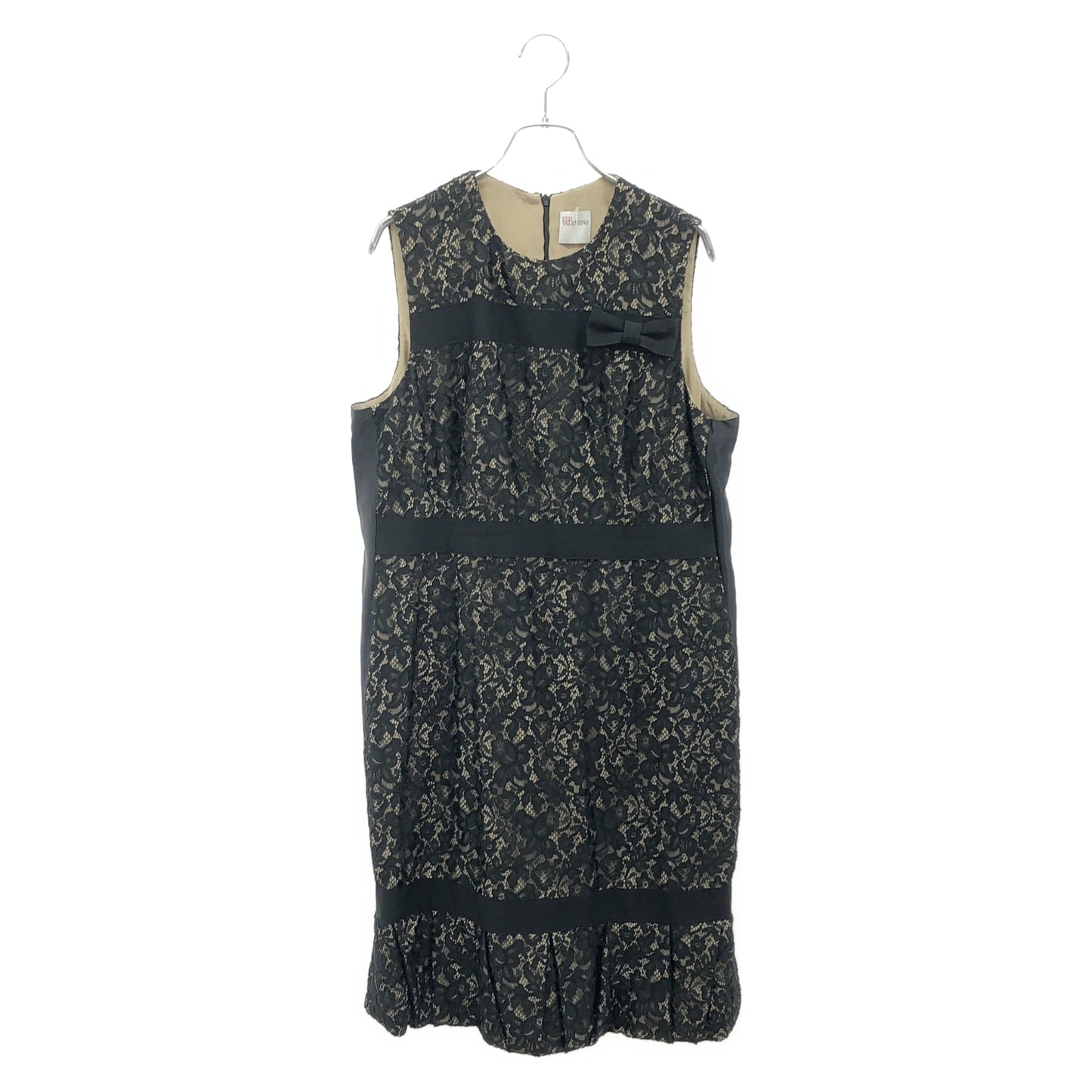 ワンピース ワンピース コットン ブラック レッドヴァレンティノ ワンピース RED VALENTINO