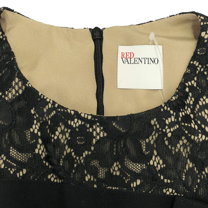 ワンピース ワンピース コットン ブラック レッドヴァレンティノ ワンピース RED VALENTINO