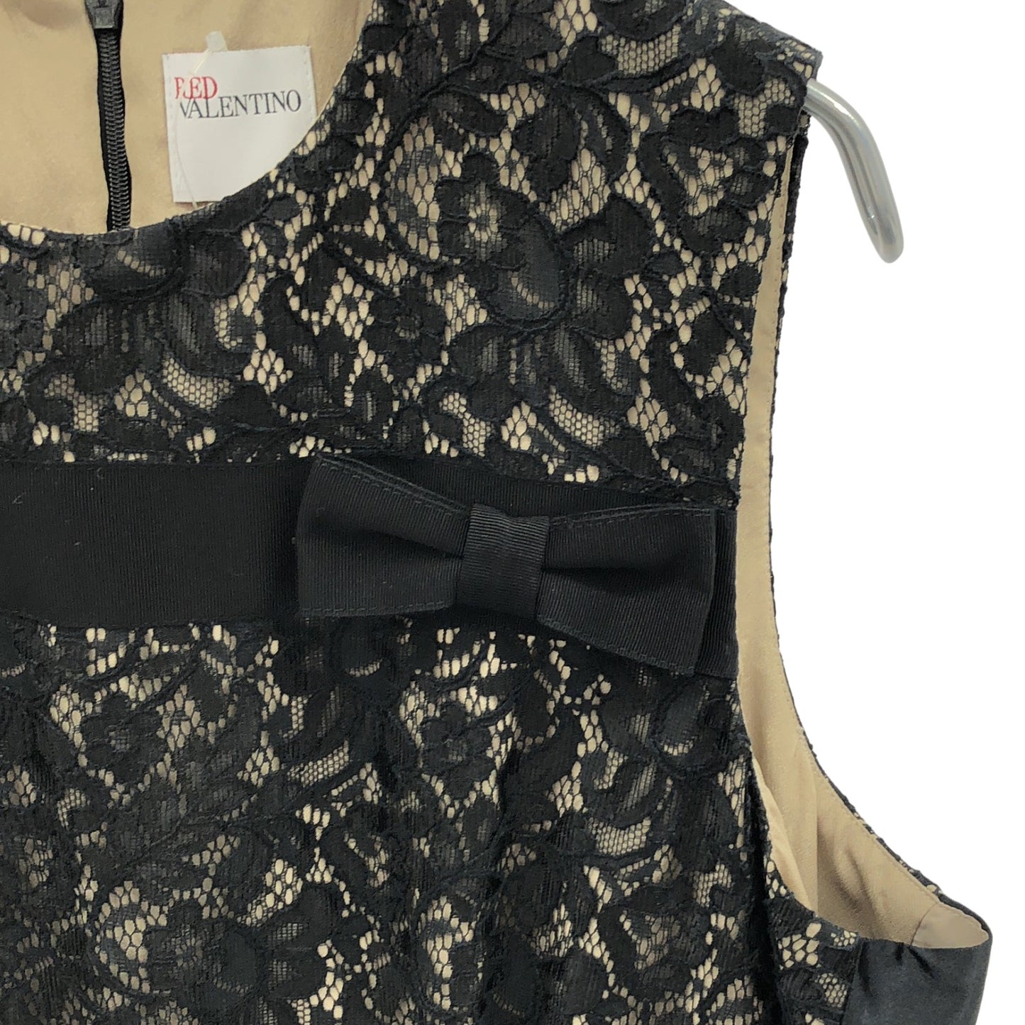 ワンピース ワンピース コットン ブラック レッドヴァレンティノ ワンピース RED VALENTINO
