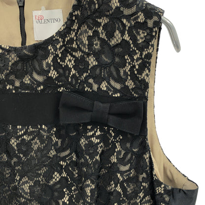 ワンピース ワンピース コットン ブラック レッドヴァレンティノ ワンピース RED VALENTINO