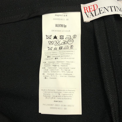 パンツ ブラック レッドヴァレンティノ ボトムス RED VALENTINO