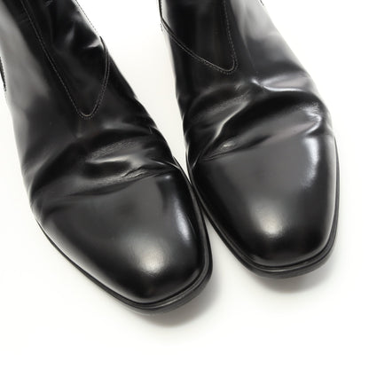 サイドゴアブーツ レザー ブラック プラダ シューズ PRADA