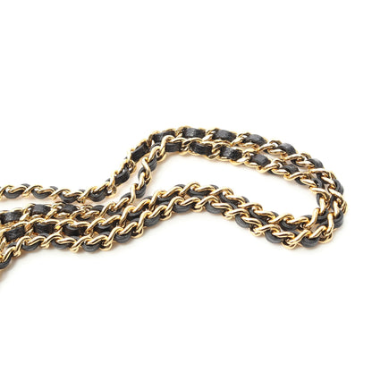 マトラッセ チェーンショルダーバッグ キャビアスキン ブラック ゴールド金具 シャネル バッグ CHANEL