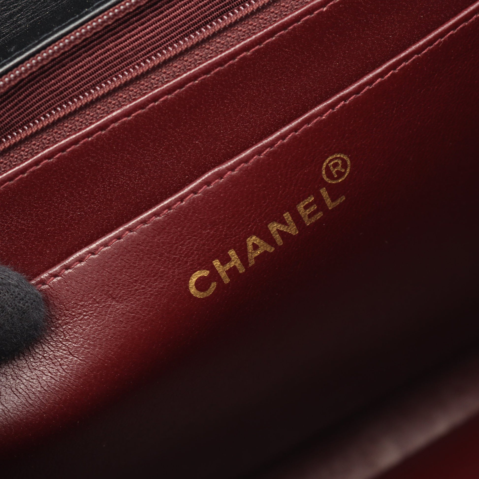 デカマトラッセ34 Wチェーンショルダーバッグ ラムスキン ブラック ゴールド金具 シャネル バッグ CHANEL