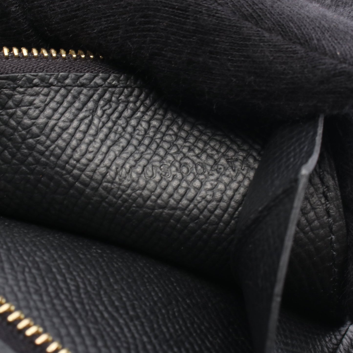 ベアンコンパクト 二つ折り財布 ヴォーエプソン ブラック ゴールド金具 W刻印 エルメス 財布・小物 HERMES