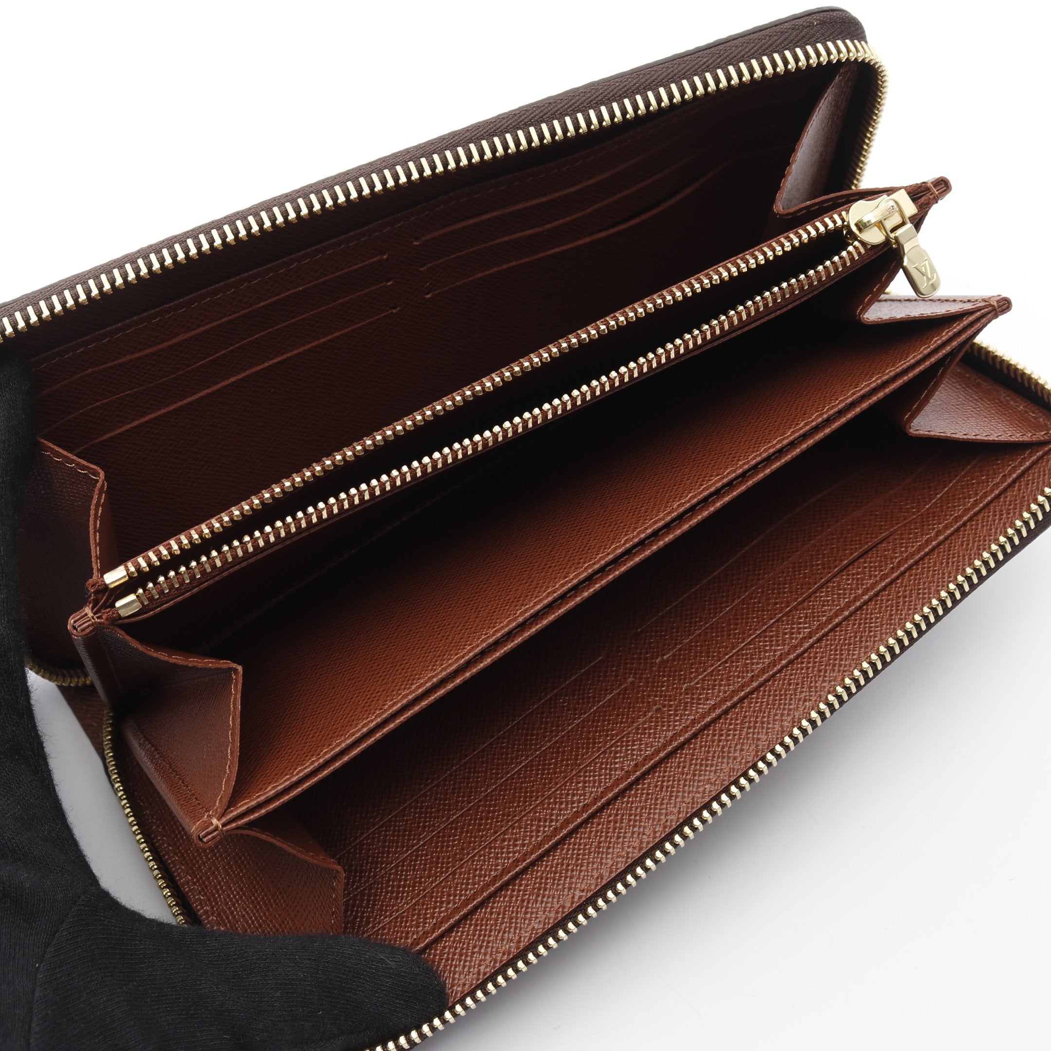 ルイ ヴィトン ジッピーウォレット モノグラム 長財布 ラウンドファスナー 茶色 LOUIS VUITTON（ルイ・ヴィトン） （新品・未使用品）ルイ ヴィトン