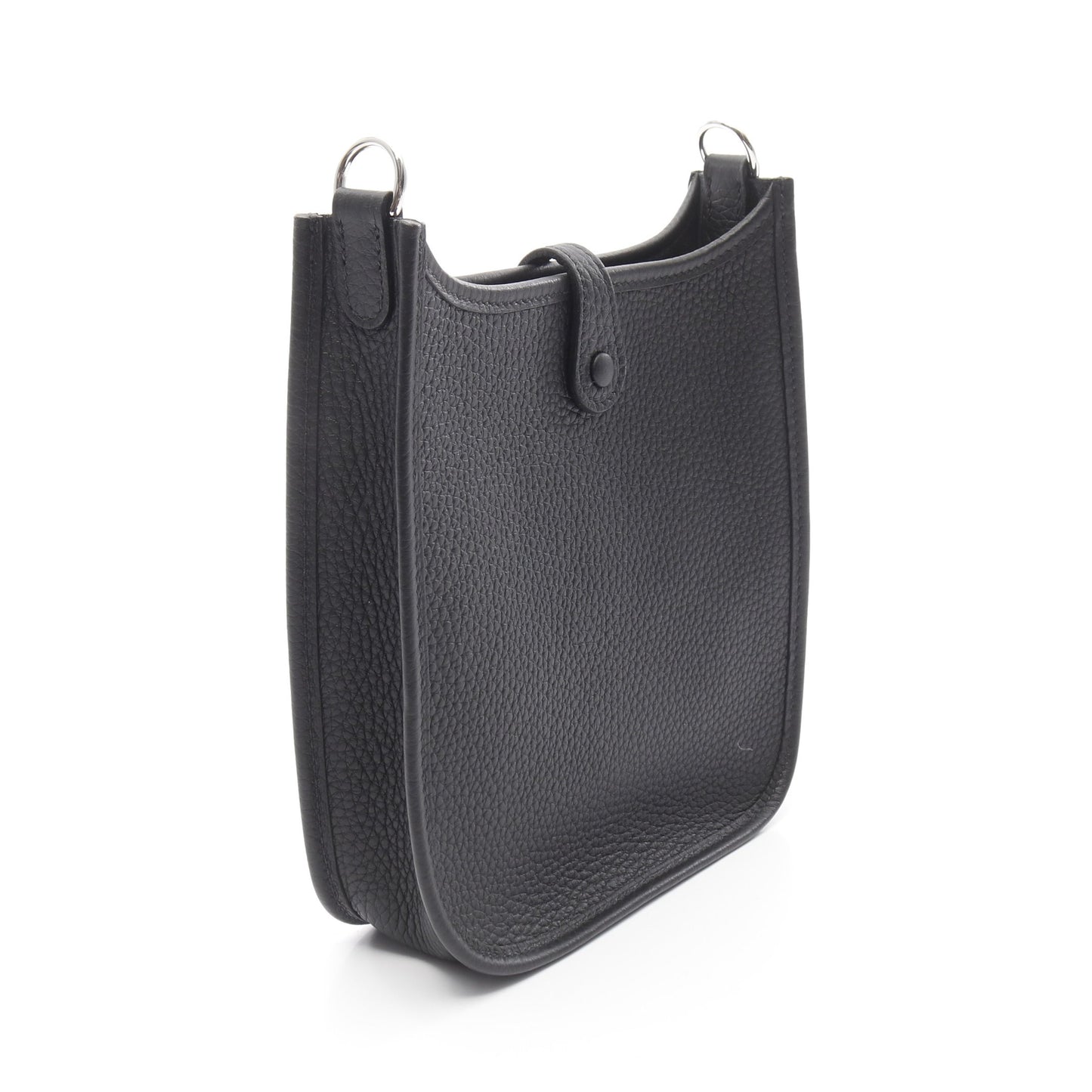 エヴリンTPM ショルダーバッグ トリヨンクレマンス ブラック シルバー金具 W刻印 エルメス バッグ HERMES