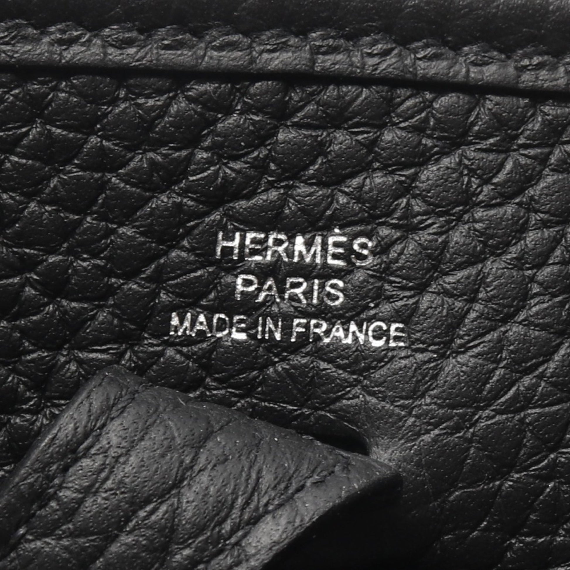 エヴリンTPM ショルダーバッグ トリヨンクレマンス ブラック シルバー金具 W刻印 エルメス バッグ HERMES