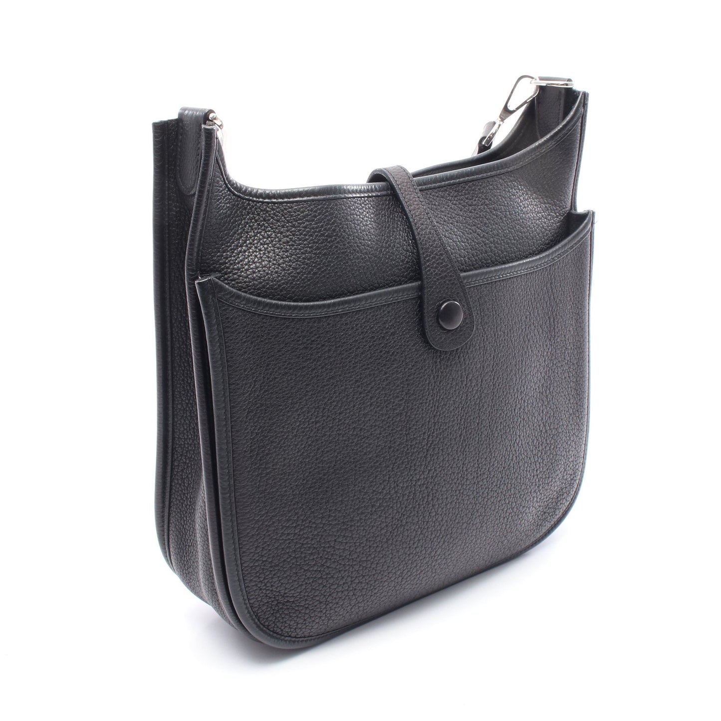 エヴリン 3 トロワ PM ショルダーバッグ トリヨンクレマンス ブラック シルバー金具 □M刻印 エルメス バッグ HERMES
