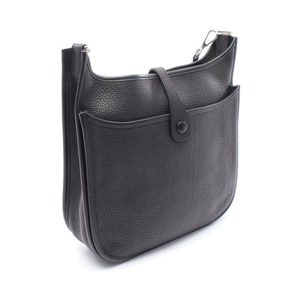 エヴリン 3 トロワ PM ショルダーバッグ トリヨンクレマンス ブラック シルバー金具 □M刻印 エルメス バッグ HERMES