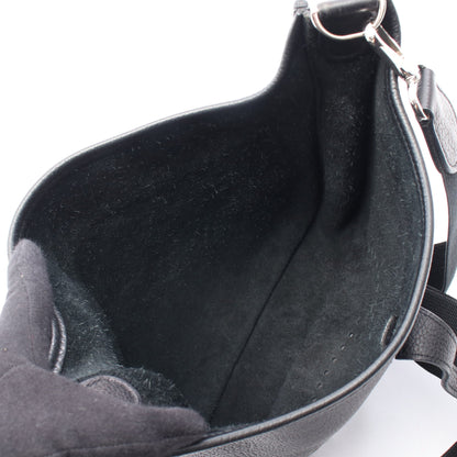エヴリン 3 トロワ PM ショルダーバッグ トリヨンクレマンス ブラック シルバー金具 □M刻印 エルメス バッグ HERMES