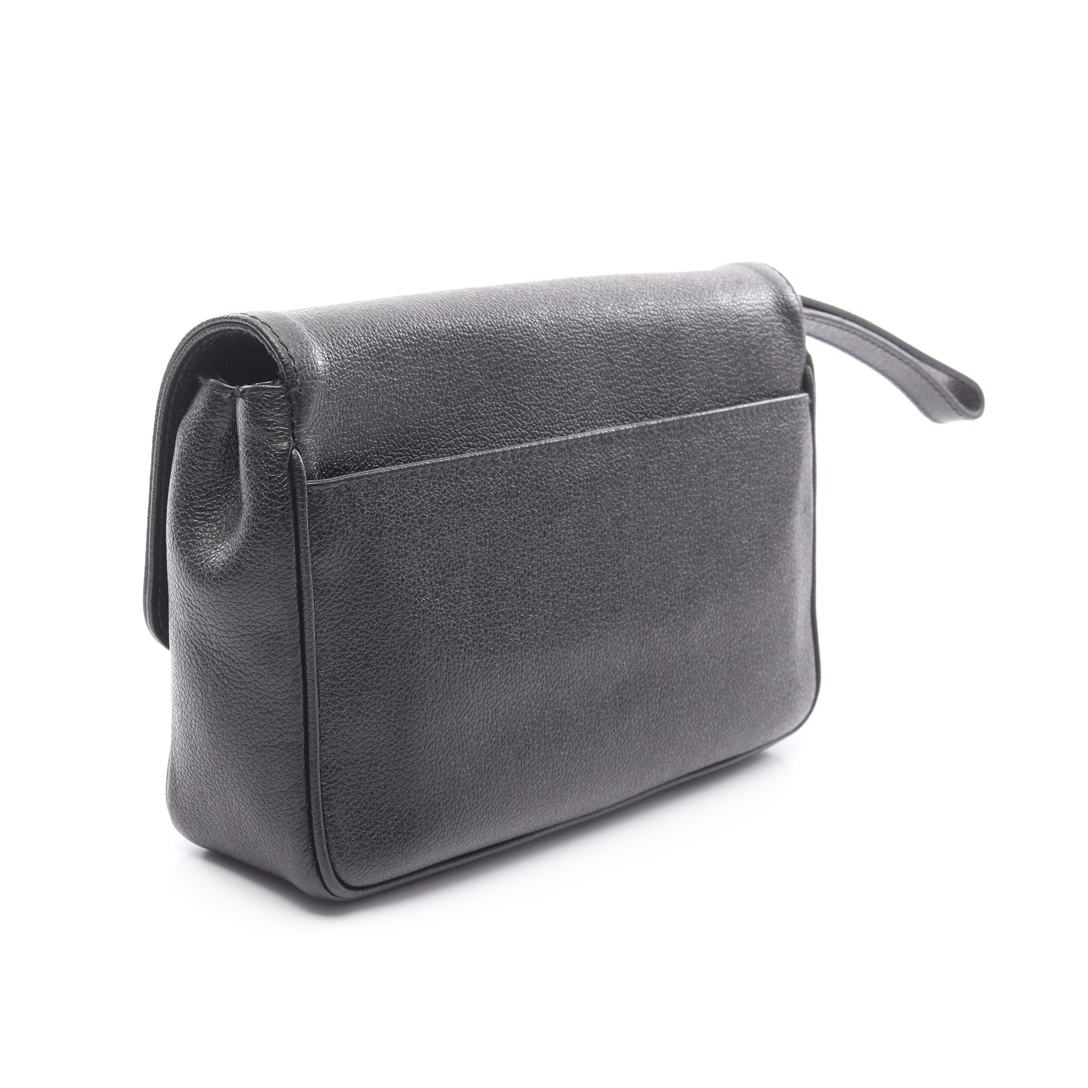 BVLGARI ブルガリ セカンドバック クラッチバッグ セカンドバッグ レザー ブラック ブルガリ – RECLO