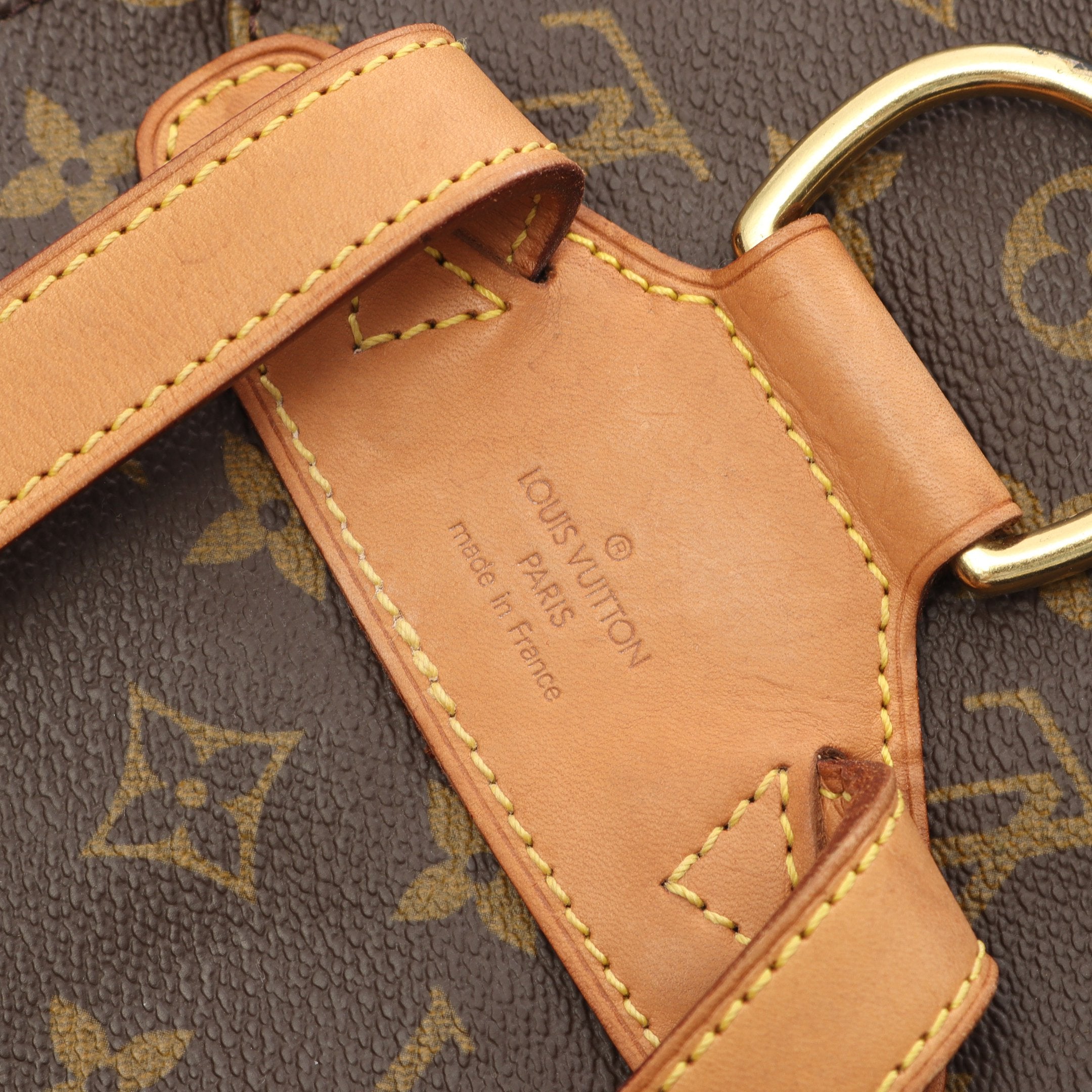 モンスリMM モノグラム バックパック リュックサック PVC レザー