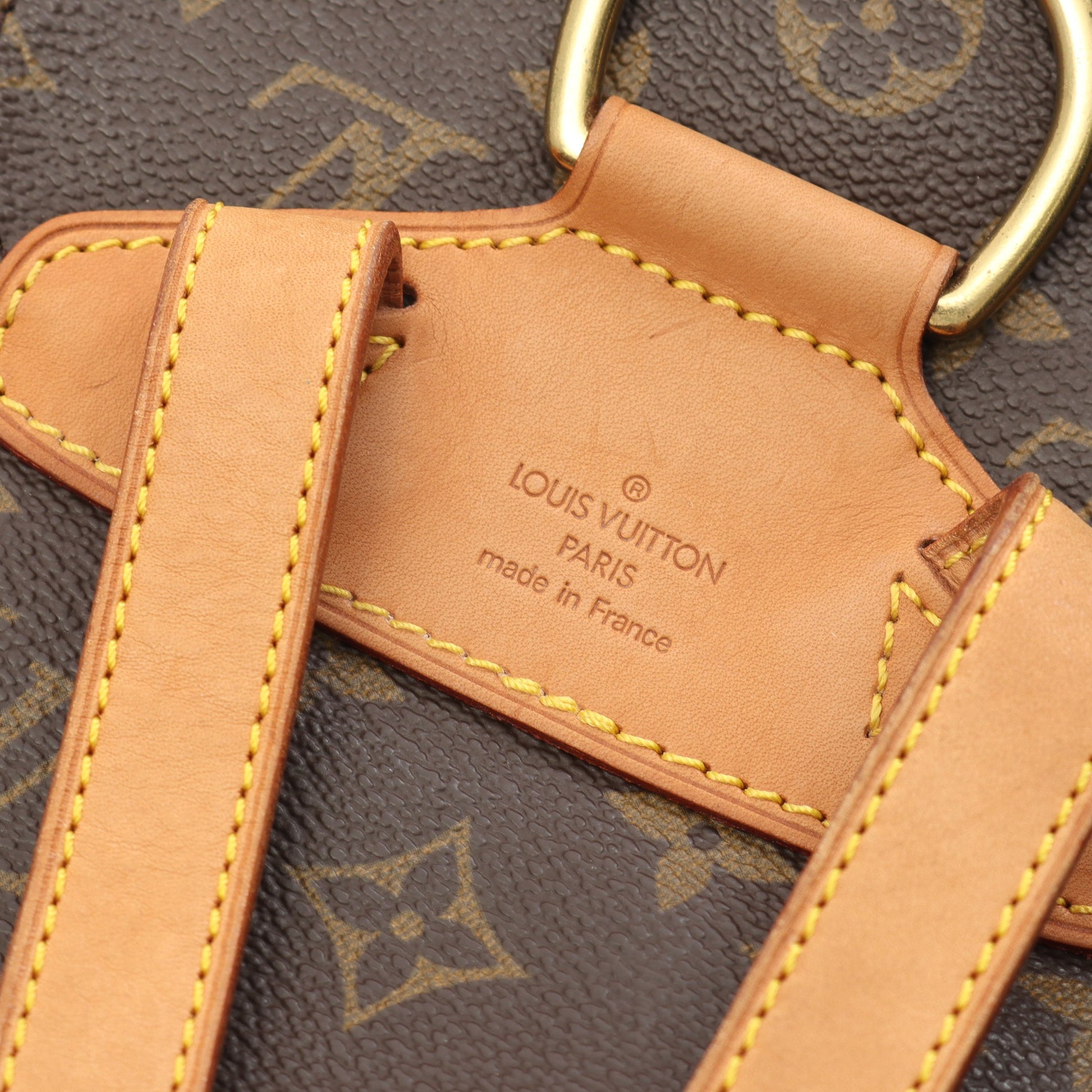 モンスリMM モノグラム バックパック リュックサック PVC レザー  