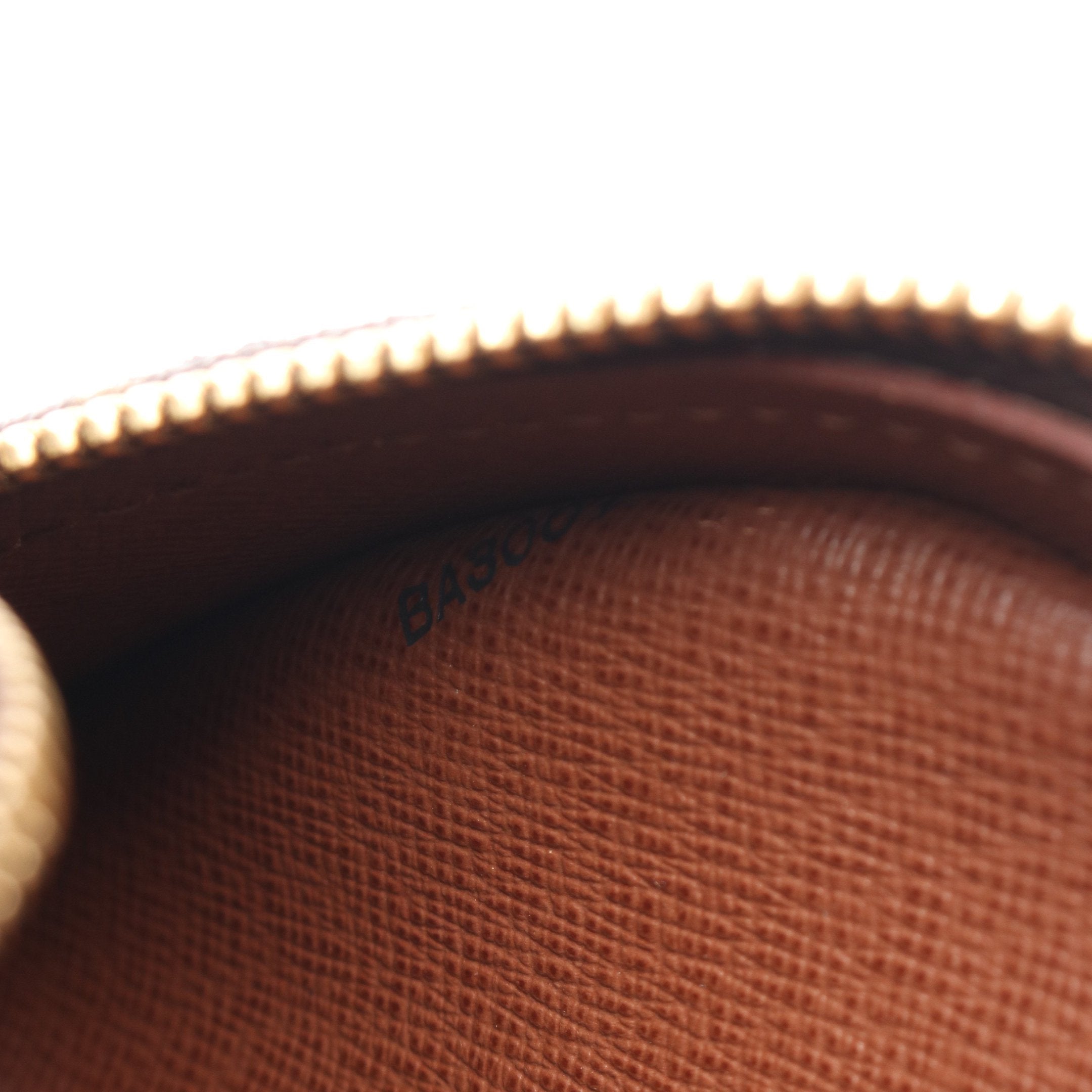 ブロワ モノグラム ショルダーバッグ PVC レザー ブラウン ルイ