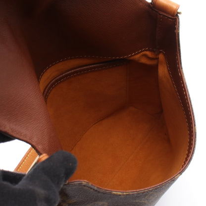 ミュゼットサルサ ショートストラップ モノグラム ショルダーバッグ PVC レザー ブラウン ルイヴィトン バッグ LOUIS VUITTON