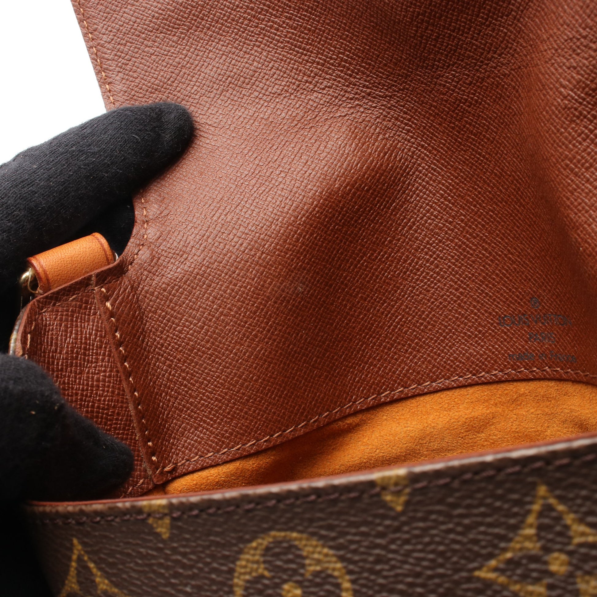 ミュゼットサルサ ショートストラップ モノグラム ショルダーバッグ PVC レザー ブラウン ルイヴィトン バッグ LOUIS VUITTON