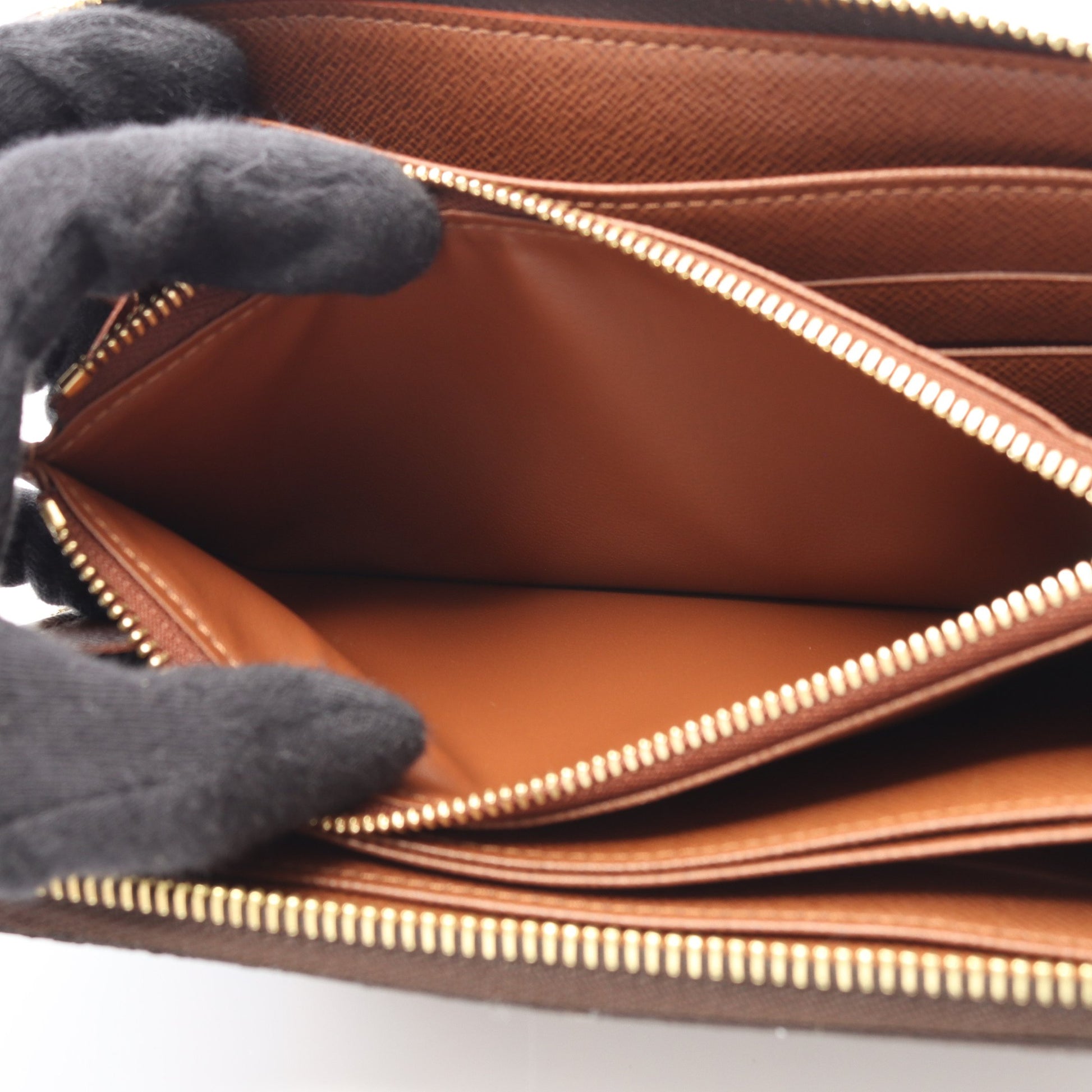 ジッピーウォレット モノグラム ラウンドファスナー長財布 PVC  