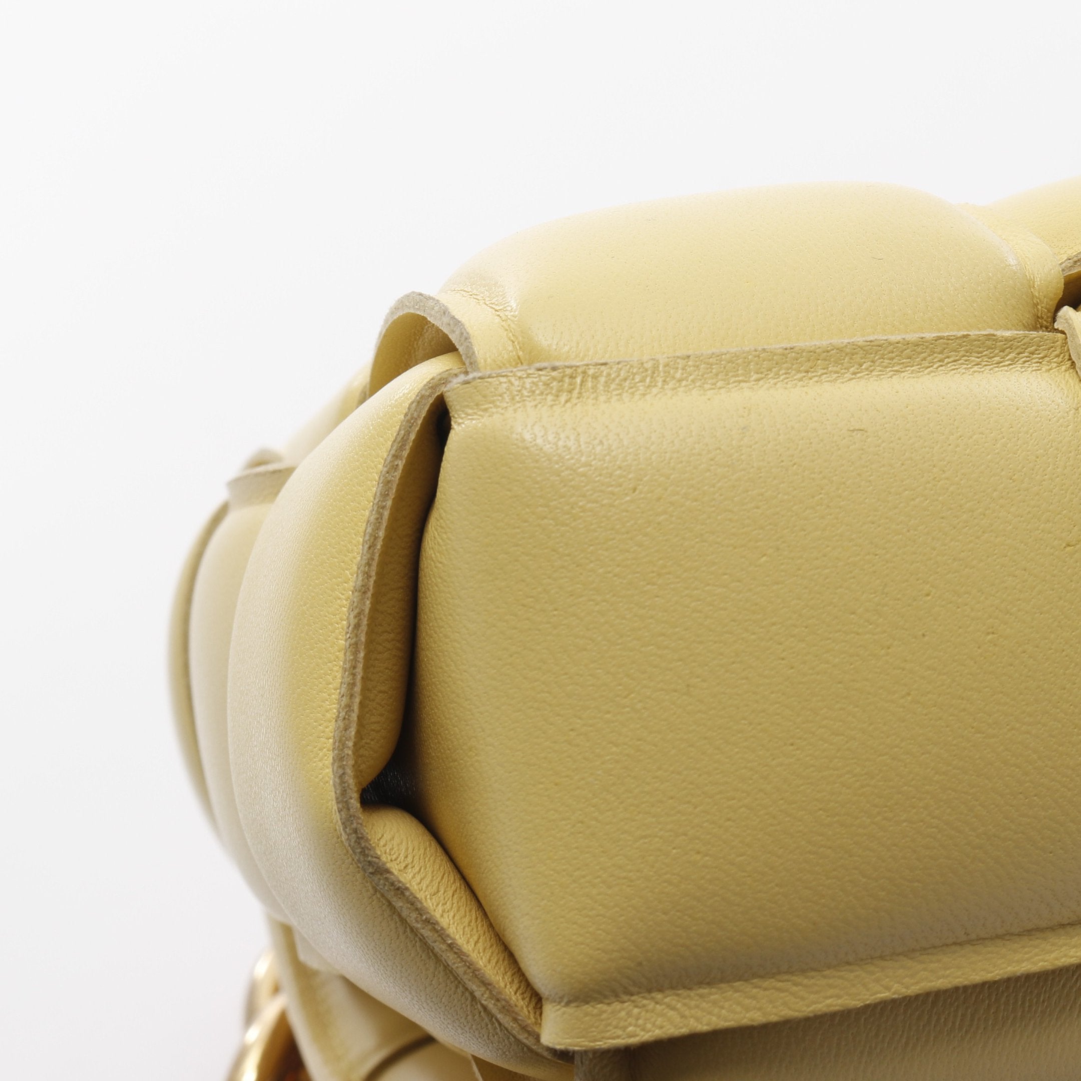 ザ チェーン カセット チェーンショルダーバッグ ラムレザー ライト