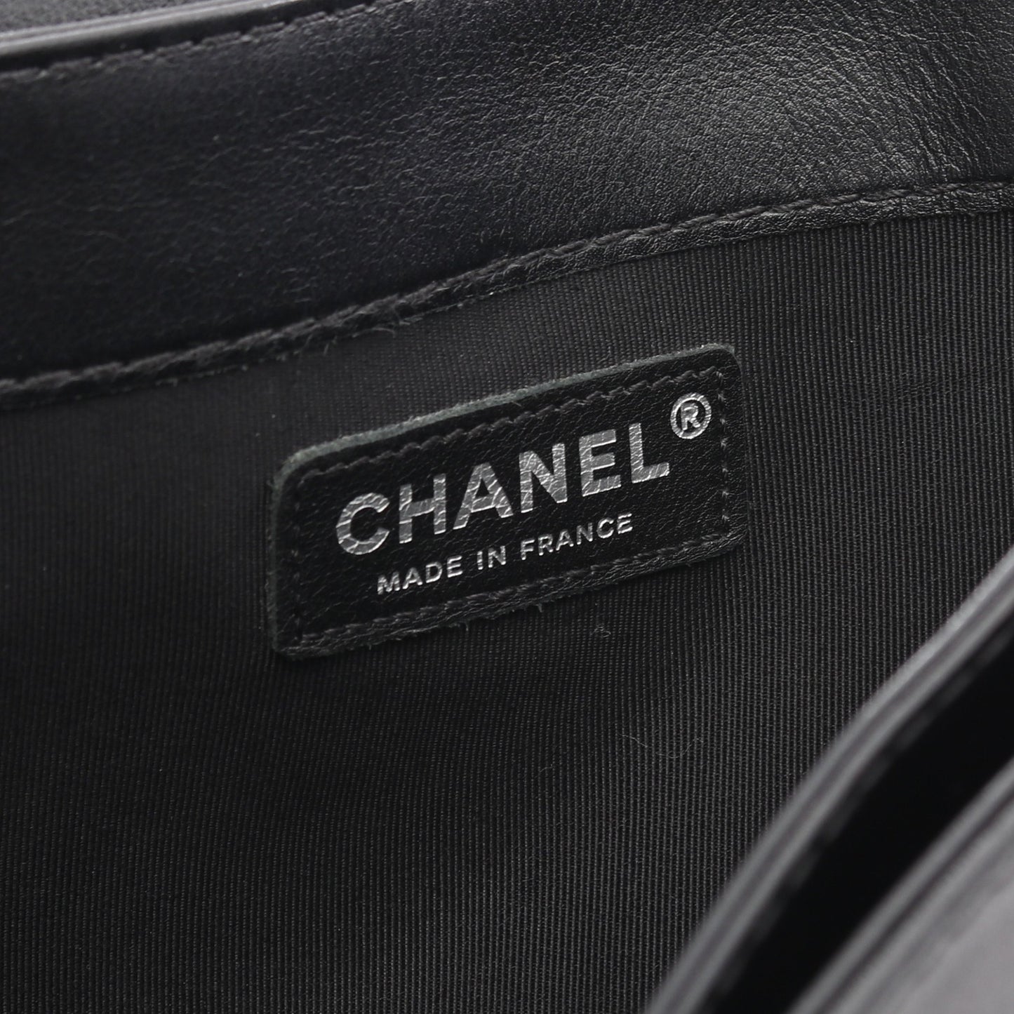 ボーイシャネル チェーンショルダーバッグ レザー ブラック アンティークシルバー金具 シャネル バッグ CHANEL