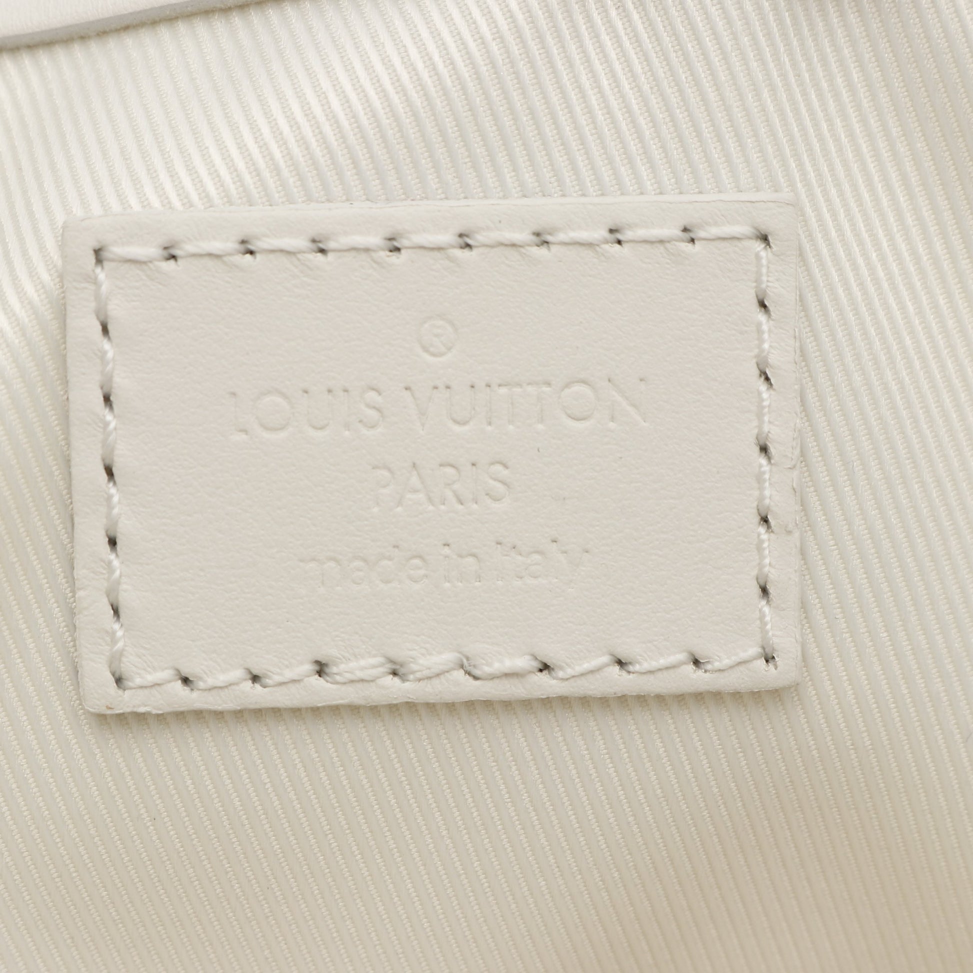 サックプラ 24H モノグラムトリヨン ショルダーバッグ トートバッグ レザー ホワイト 2WAY ルイヴィトン バッグ LOUIS VUITTON