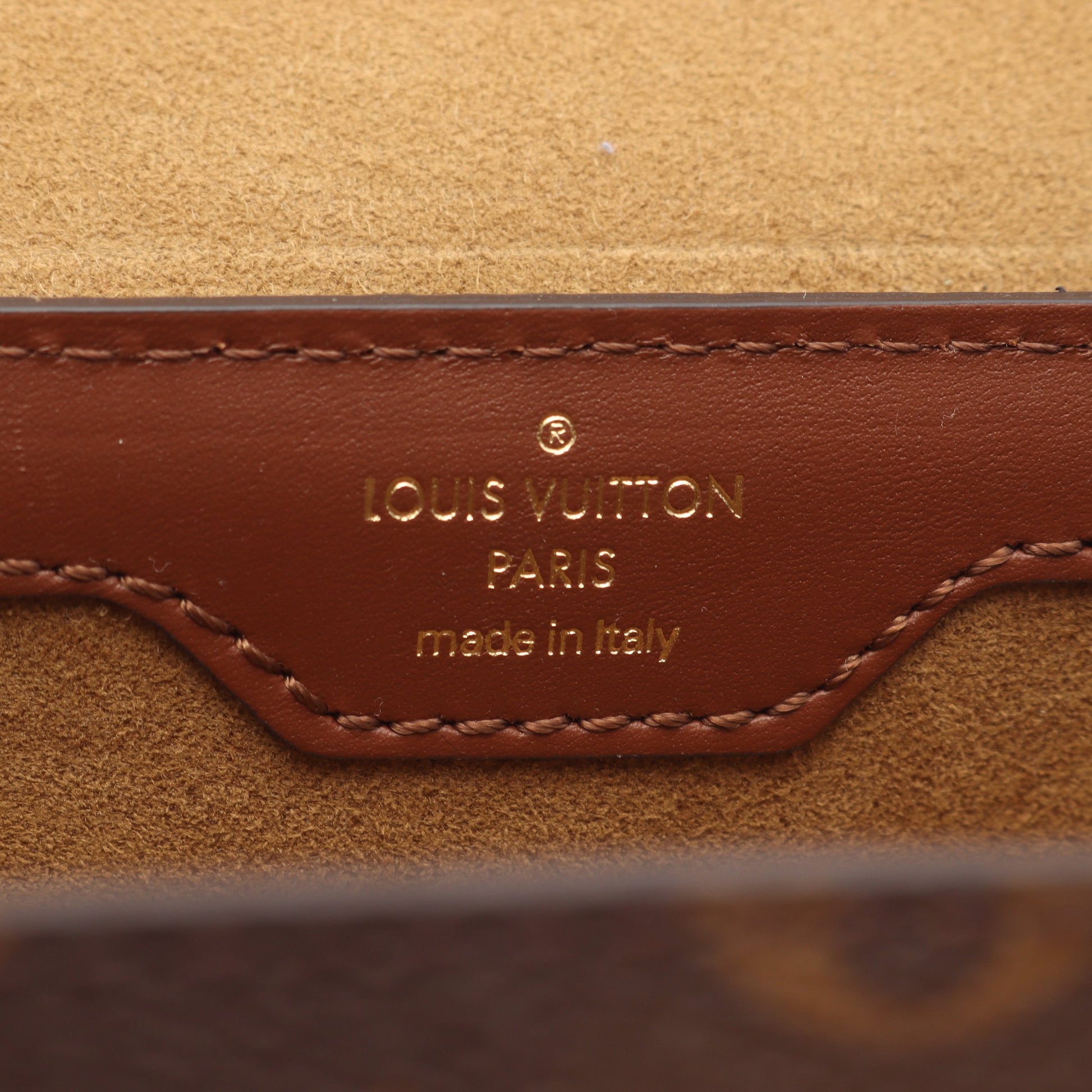 パピヨン トランク モノグラム チェーンハンドバッグ PVC レザー ブラウン 2WAY ルイヴィトン バッグ LOUIS VUITTON