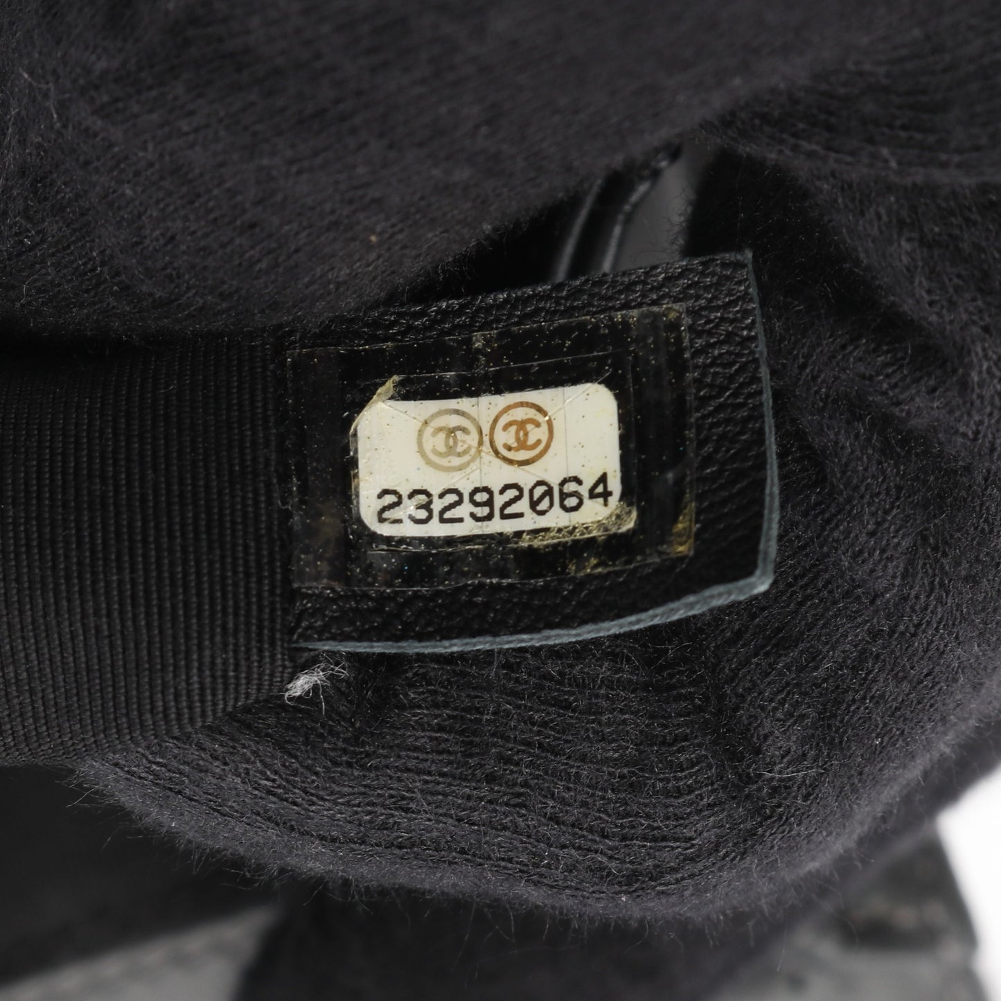 ボーイシャネル チェーンショルダーバッグ ツイード レザー グレー アンティークシルバー金具 シャネル バッグ CHANEL