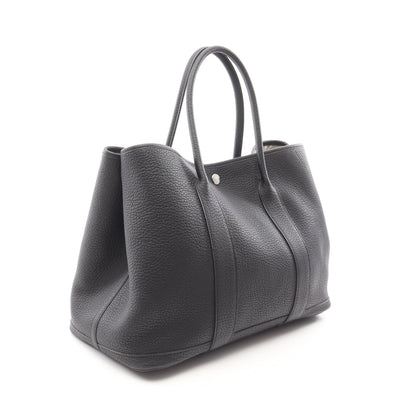 ガーデンパーティPM ハンドバッグ トートバッグ ネゴンダ ブラック シルバー金具 Y刻印 エルメス バッグ HERMES