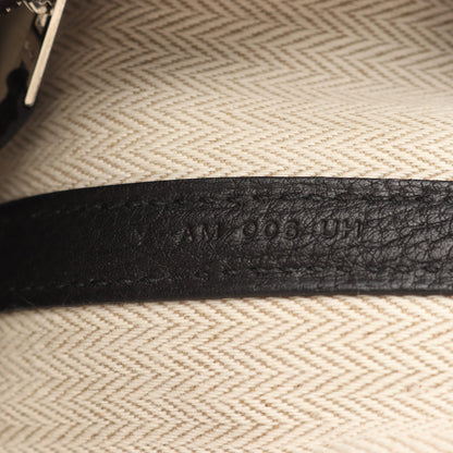 ガーデンパーティPM ハンドバッグ トートバッグ ネゴンダ ブラック シルバー金具 Y刻印 エルメス バッグ HERMES