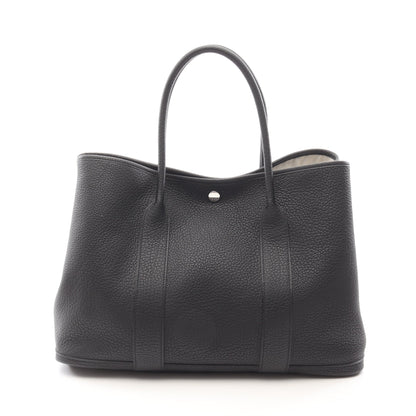 ガーデンパーティPM ハンドバッグ トートバッグ ネゴンダ ブラック シルバー金具 Y刻印 エルメス バッグ HERMES