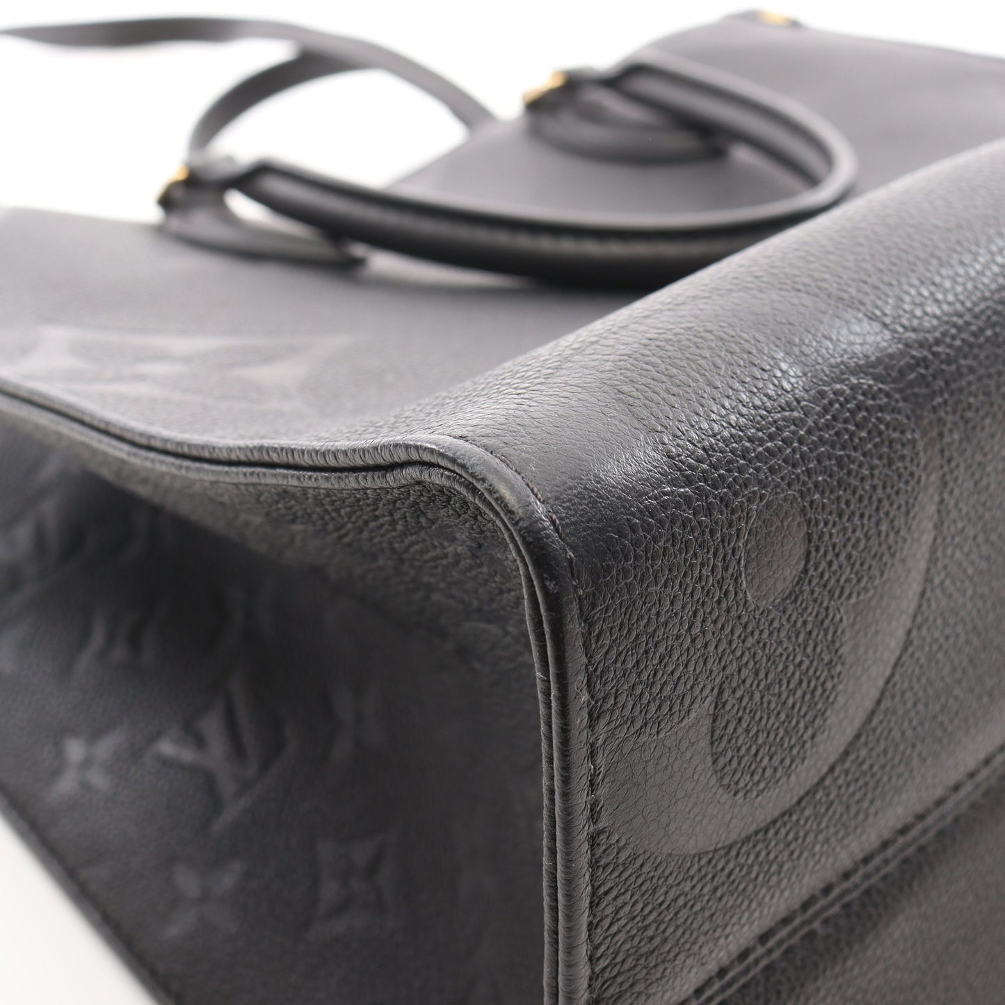 オンザゴーMM モノグラムアンプラント ノワール ショルダーバッグ トートバッグ レザー ブラック 2WAY ルイヴィトン バッグ LOUIS VUITTON