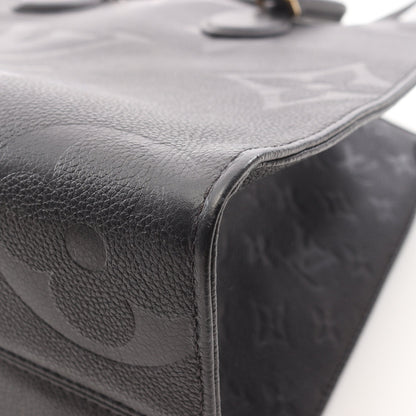 オンザゴーMM モノグラムアンプラント ノワール ショルダーバッグ トートバッグ レザー ブラック 2WAY ルイヴィトン バッグ LOUIS VUITTON