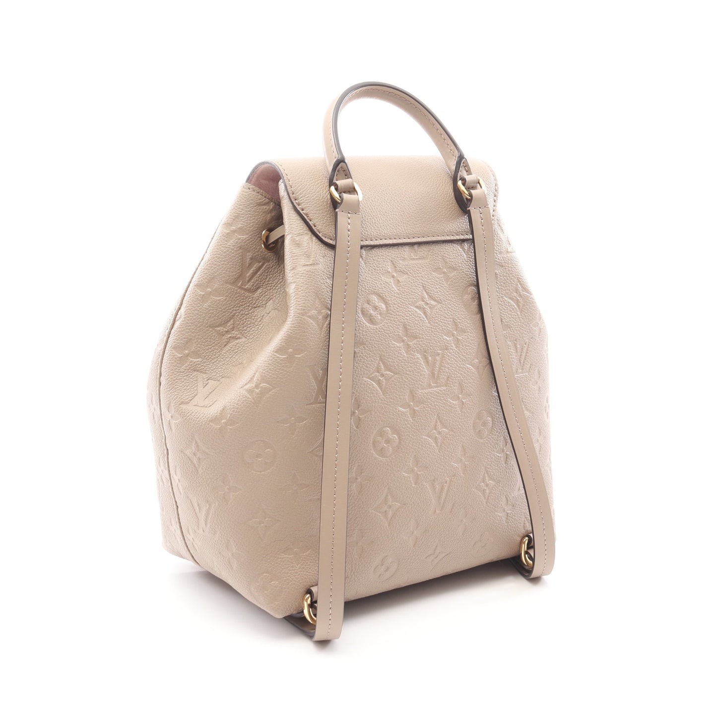 モンスリPM モノグラムアンプラント トゥルトレール バックパック リュックサック レザー グレーベージュ ルイヴィトン バッグ LOUIS VUITTON