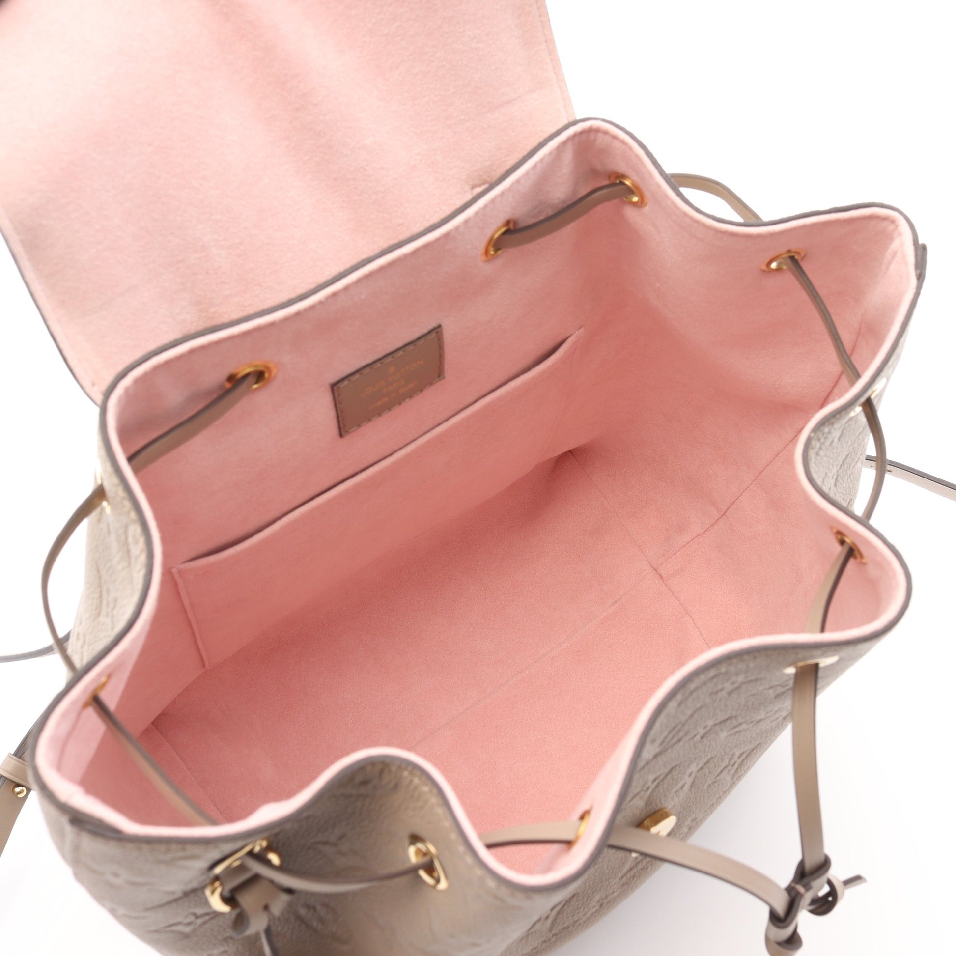 モンスリPM モノグラムアンプラント トゥルトレール バックパック リュックサック レザー グレーベージュ ルイヴィトン バッグ LOUIS VUITTON
