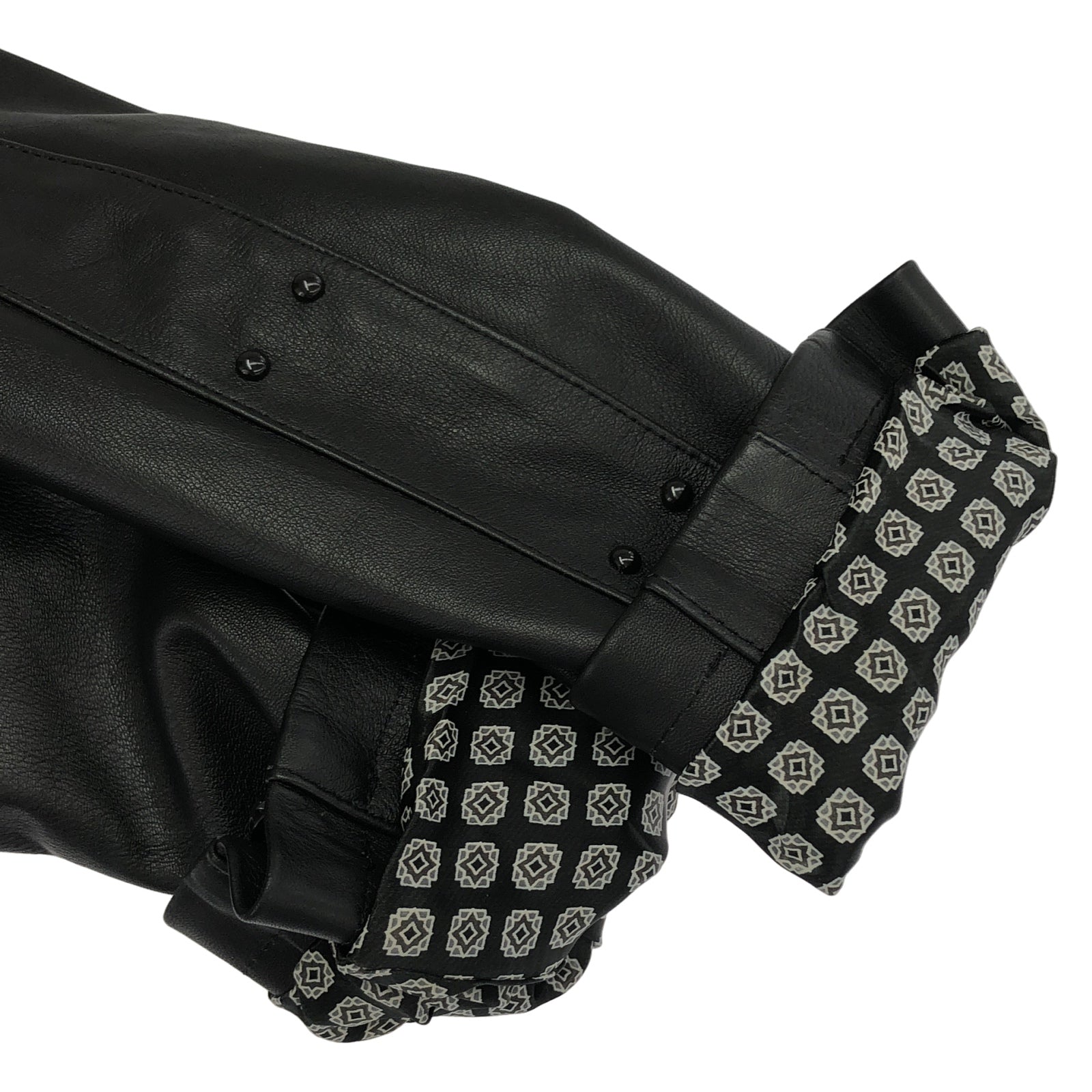 レザージャケット ジャケット レザー ブラック ナンバーナイン – RECLO