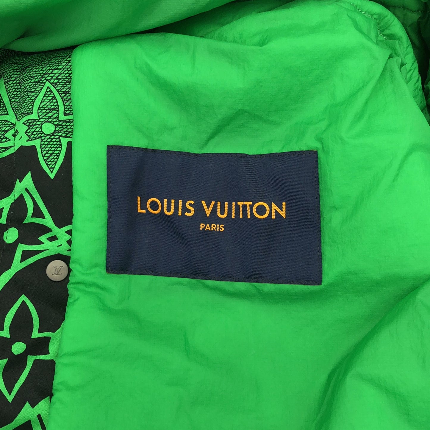 コート コート コットン グリーン ルイヴィトン アウター LOUIS VUITTON