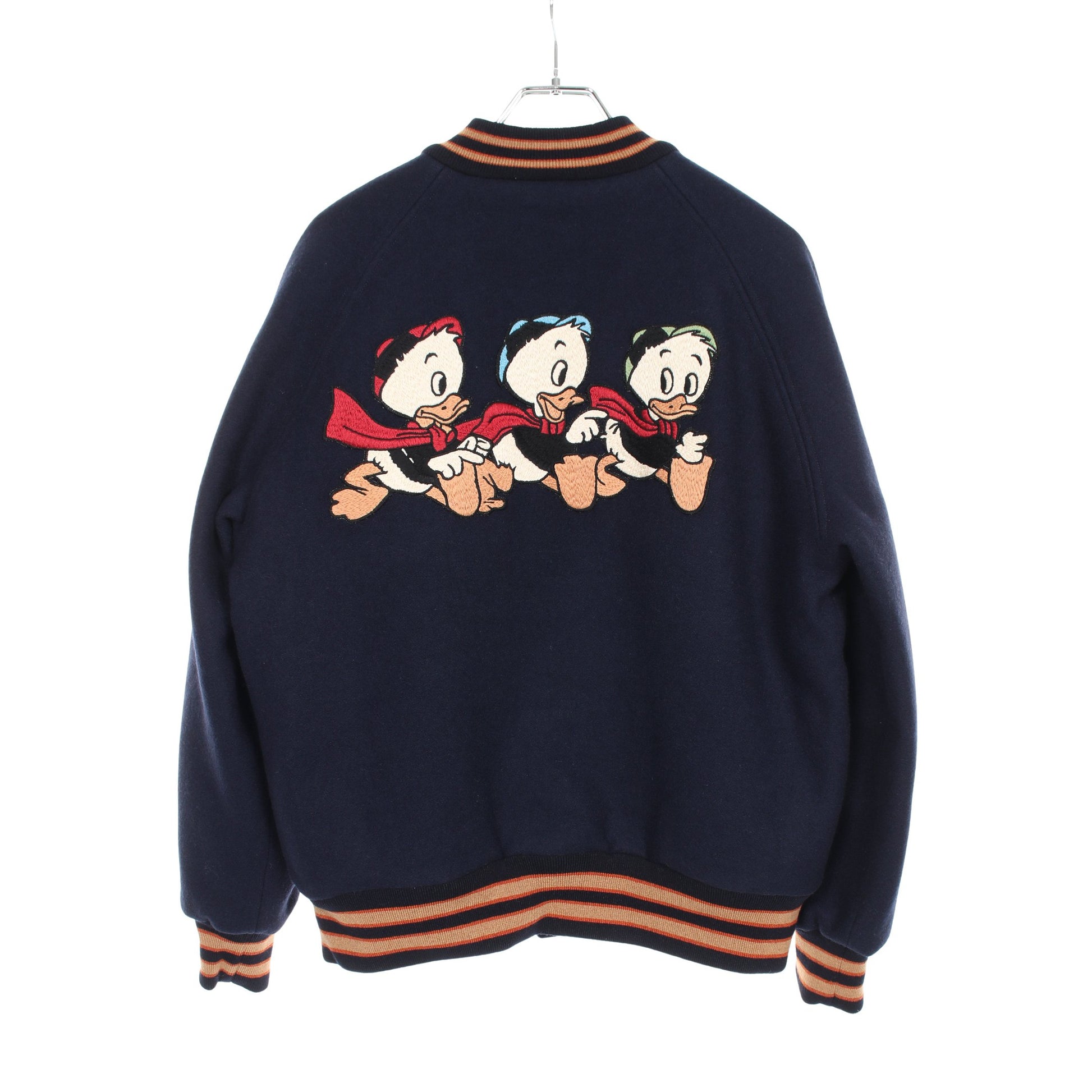 GUCCI × DISNEY スタジャン ウール ネイビー マルチカラー グッチ アウター GUCCI