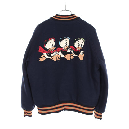 GUCCI × DISNEY スタジャン ウール ネイビー マルチカラー グッチ アウター GUCCI