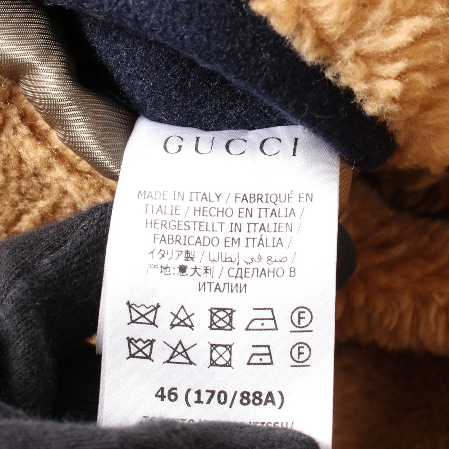 GUCCI × DISNEY スタジャン ウール ネイビー マルチカラー グッチ アウター GUCCI