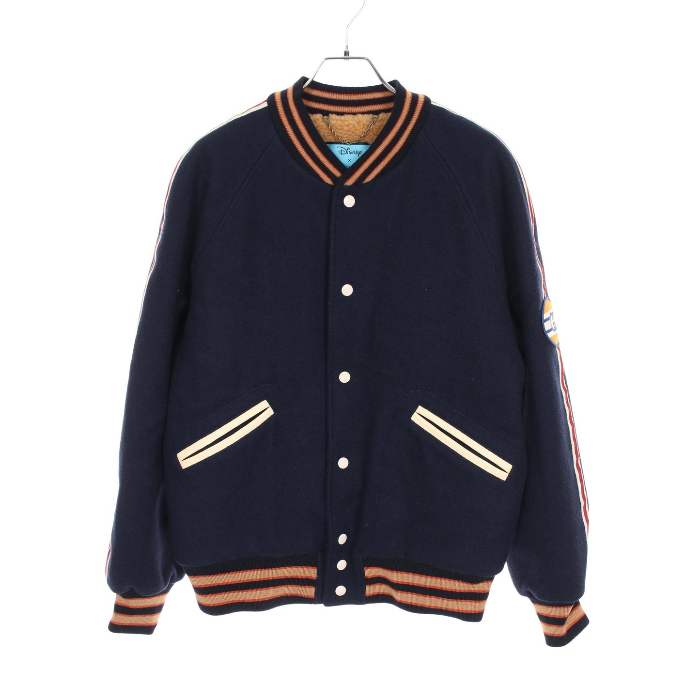 GUCCI × DISNEY スタジャン ウール ネイビー マルチカラー グッチ アウター GUCCI