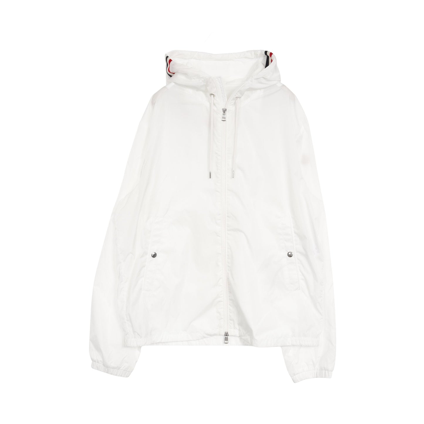 GRIMPEURS ブルゾン トリコロール ナイロン ホワイト フード付き モンクレール アウター MONCLER