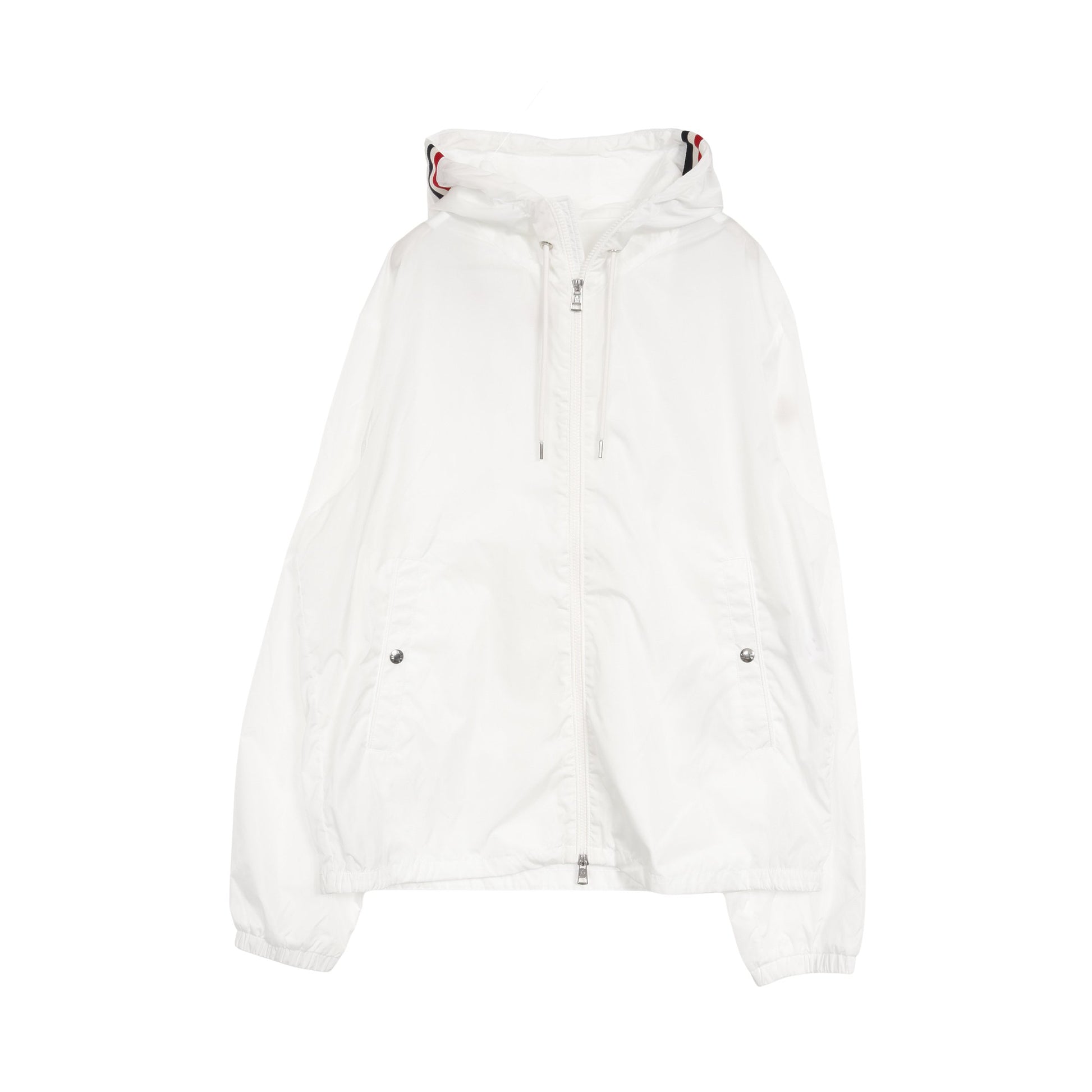 GRIMPEURS ブルゾン トリコロール ナイロン ホワイト フード付き モンクレール アウター MONCLER