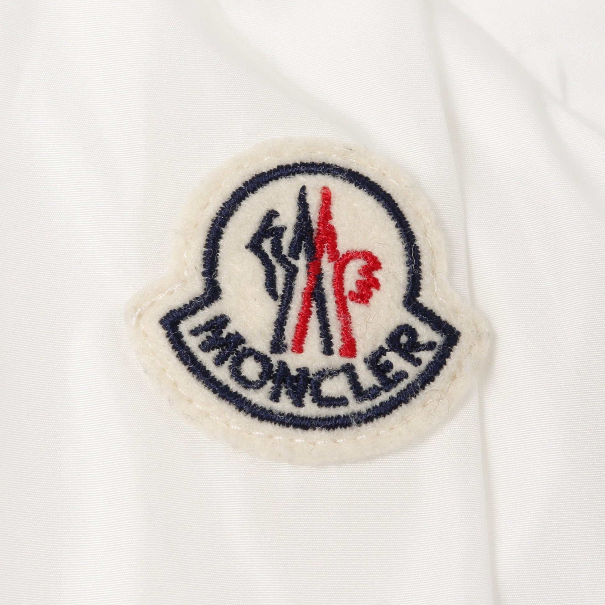 GRIMPEURS ブルゾン トリコロール ナイロン ホワイト フード付き モンクレール アウター MONCLER