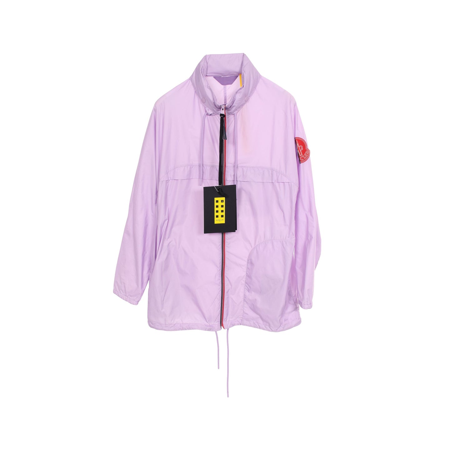 GENIUS 2 MONCLER 1952 CHAHED ナイロンジャケット ジャケット ナイロン ライトパープル フード付き モンクレール アウター MONCLER