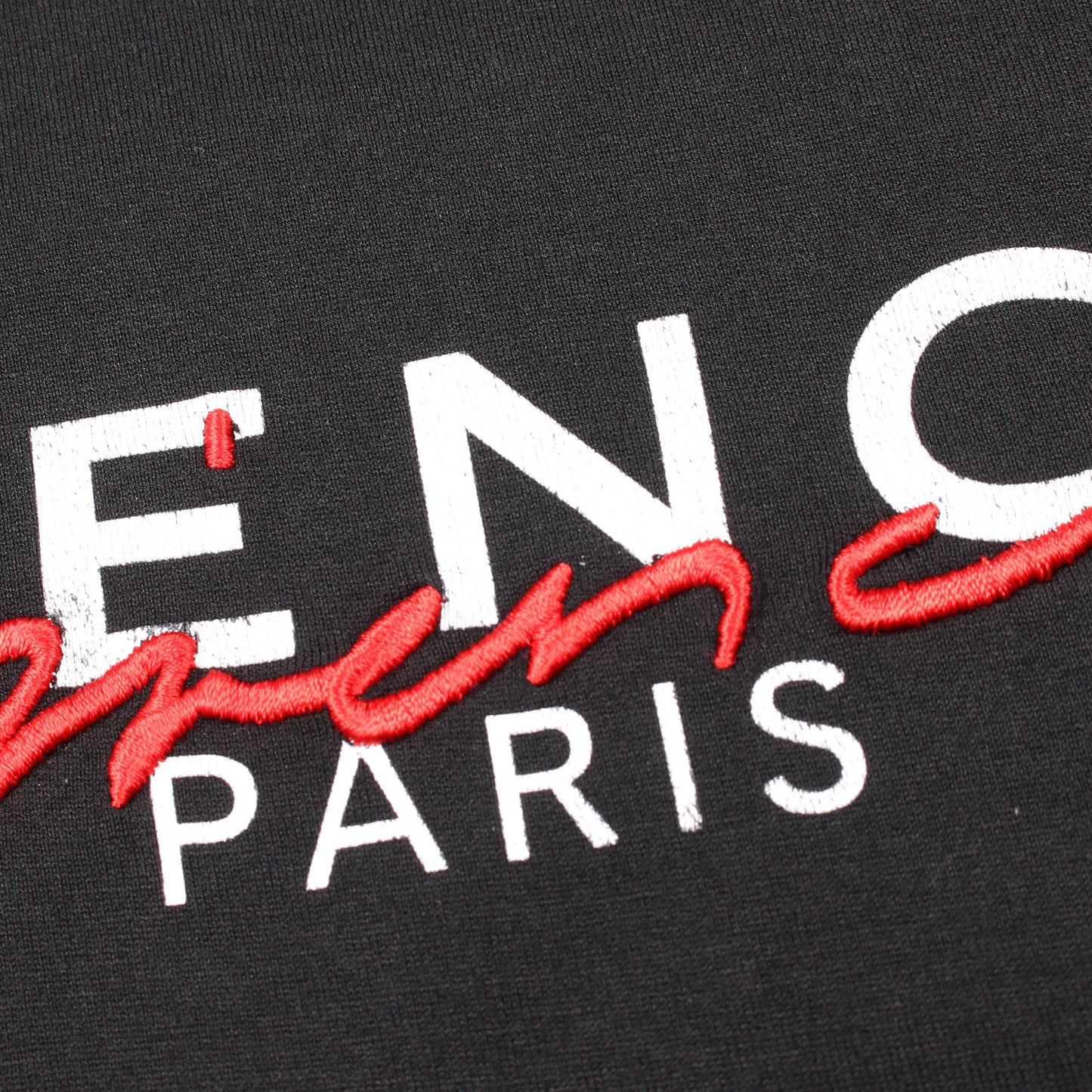 SIGNATURE PRINT TEE Tシャツ クルーネック 半袖 ロゴプリント 刺繍 コットン ブラック ジバンシィ トップス GIVENCHY